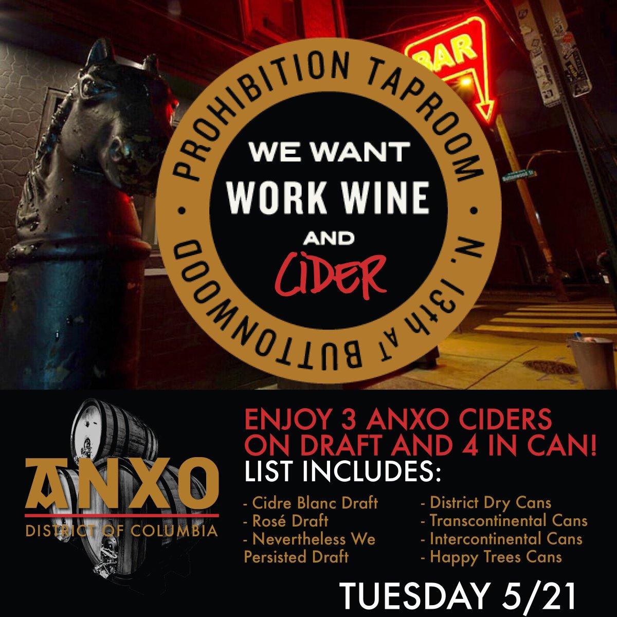 ProhibitionTR's tweet image. You guys... @ANXOcider the gorgeous orchard-driven #cider based on Washington, DC is now in PA and they’ll be joining us next Tuesday, the 21st, for an official Philly launch! Come from 7pm-11pm to try their entire available PA lineup on our weekly #FriedChickenAndCider night!