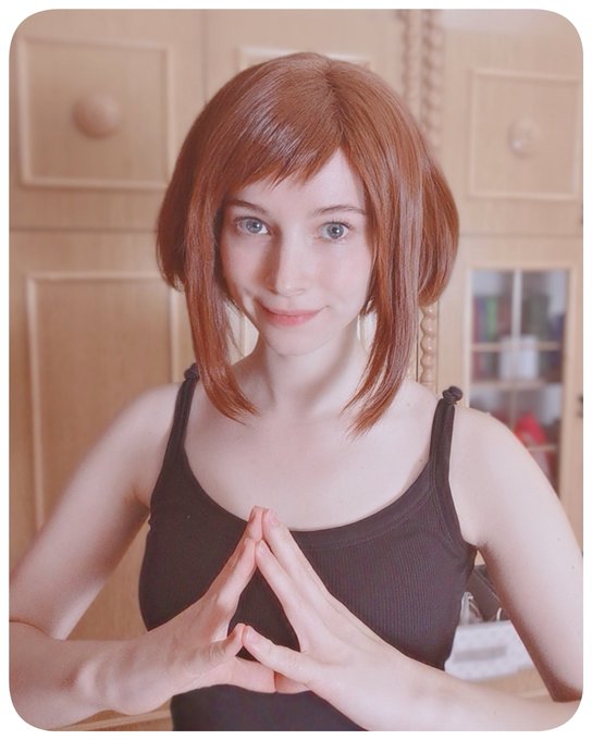 Uraraka wig progress ✂️👍😋 https://t.co/jVnPXtEv8p<a href="/tag/doplegangerchallenge"class="tags"><span>#doplegangerchallenge</span></a>
