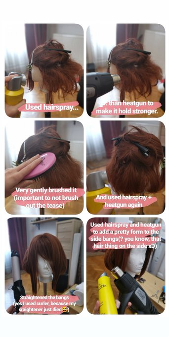 Uraraka wig progress ✂️👍😋 https://t.co/jVnPXtEv8p<a href="/tag/doplegangerchallenge"class="tags"><span>#doplegangerchallenge</span></a>
