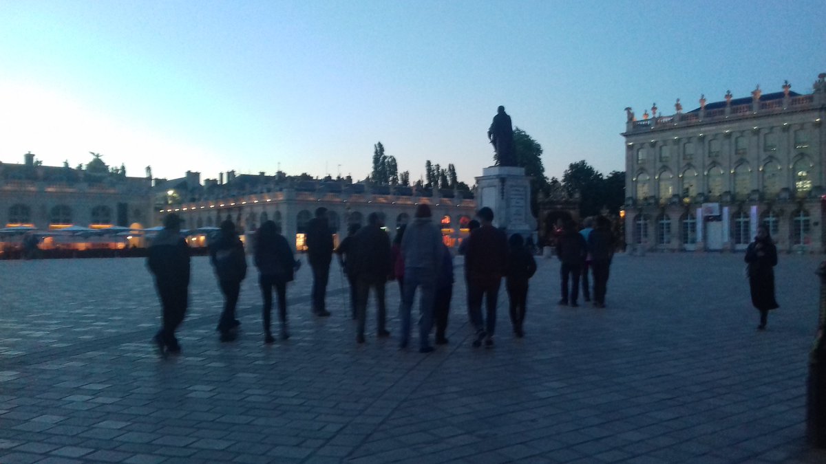 AacharyaAaditya's tweet photo. Our professor is as good in #history as he in #forestry :)  @APT_Nancy now! 

#MScEF #EFFC2019 #Nancy | #France Day 3 https://t.co/ozurWOdo6o