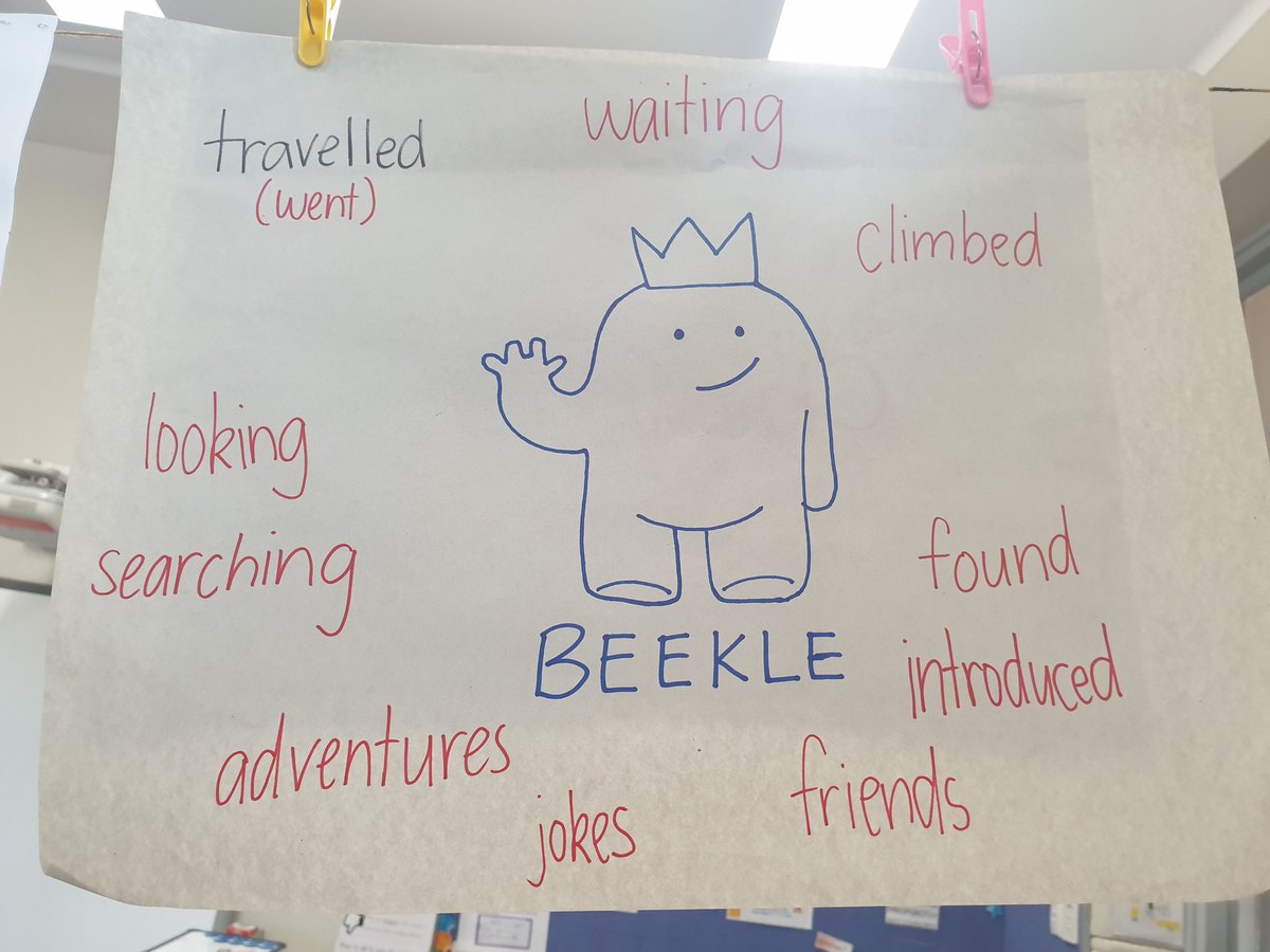 miSs_p0's tweet image. Not going to lie, I think pne of my favourite parts of the #L3 process is creating our word/idea banks together. It really highlights the vocab some students have and also shows how engaged they are with #qualitytexts
Plus I like drawing the pictures hahaha.
