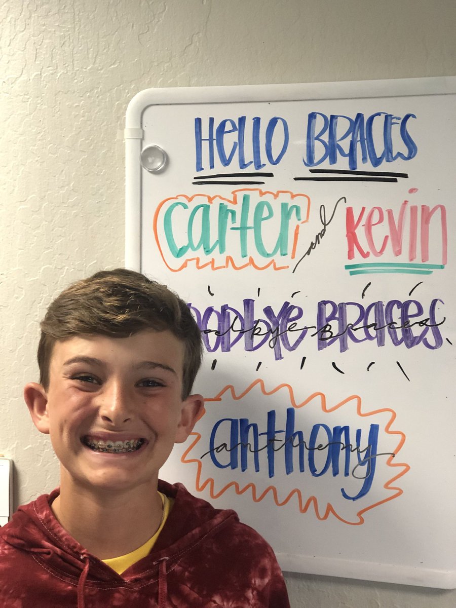 DrSusanSo's tweet photo. HIP HIP! HORAAYYY! for Carter on getting his braces on! We can't wait to see how happy he will be at the end of his treatment!
😎 🌟 #oralhealth #orthodontics #ortho #braces #brackets #archwire #bonding #deband #impression #invisalign #retainers #hawleys #essix #mouthguard... https://t.co/Xe3BCK75Cz