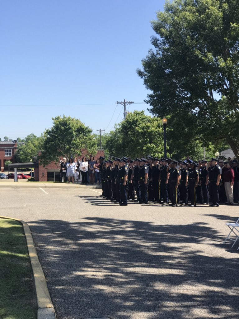 WTBF_Radio's tweet photo. Today Troy Police Department held their 41st Annual Police Memorial commemorating the fallen officers over the years. It is great to see everyone’s support for the officers , their families and everything they do. https://t.co/HluKyBDuW2