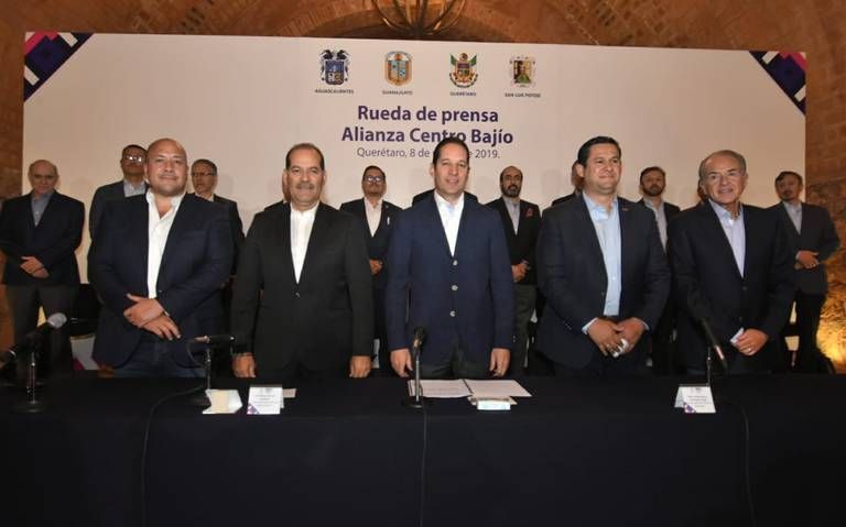 NovotechSMSLP's tweet image. Se reúnen cinco gobernadores; buscan posicionar alianza del Bajío buff.ly/2W4llNU
Alianza Centro-Bajío asegura crecimiento del 4.4% en lo industrial