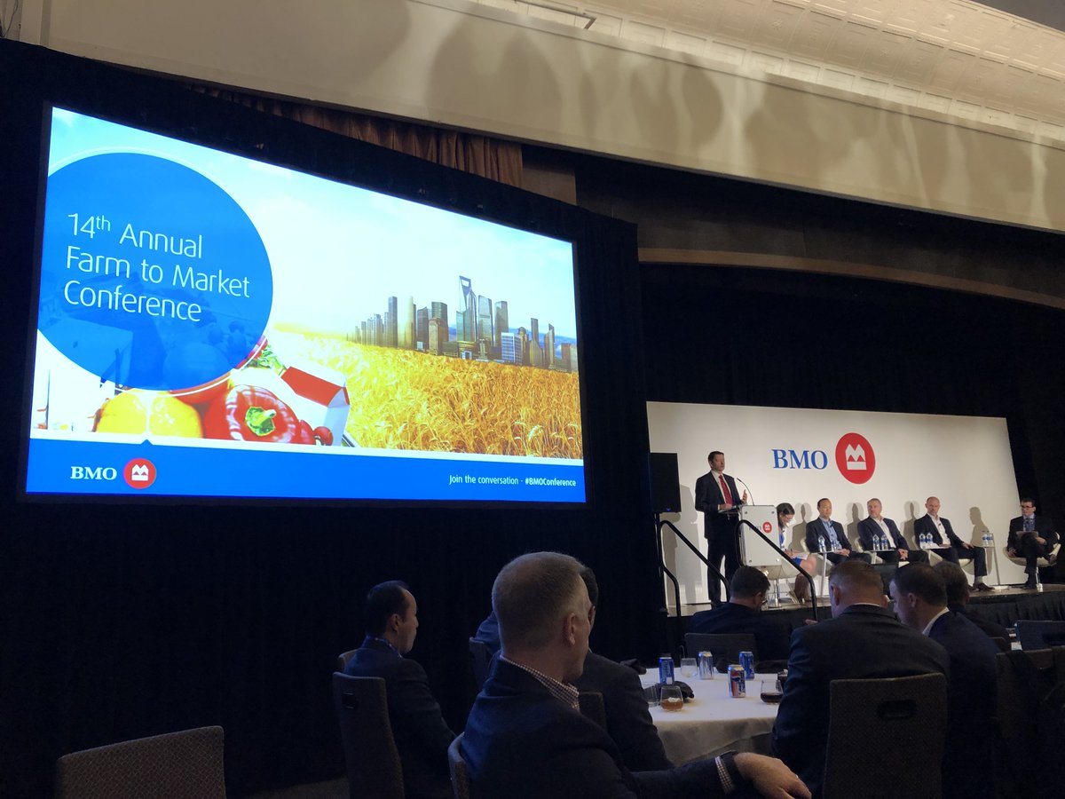 WhipcordEdge's tweet photo. Whipcord is at the 14th Annual #FarmtoMarket Conference today! We'll have more updates as the #BMOconference progresses, but keep an eye out for our EVP @wjacton who will be involved in a panel discussion on agribusiness! #DriveLessSpendLess #agtech #FirstPassAg https://t.co/1x7ZRoDE7J