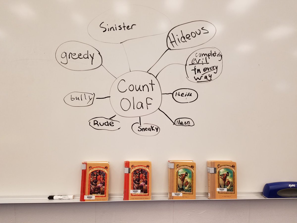 BolenLMS's tweet photo. How would you describe Count Olaf? @VineyardsVipers @lemonysnicket https://t.co/yluOcUYGmk