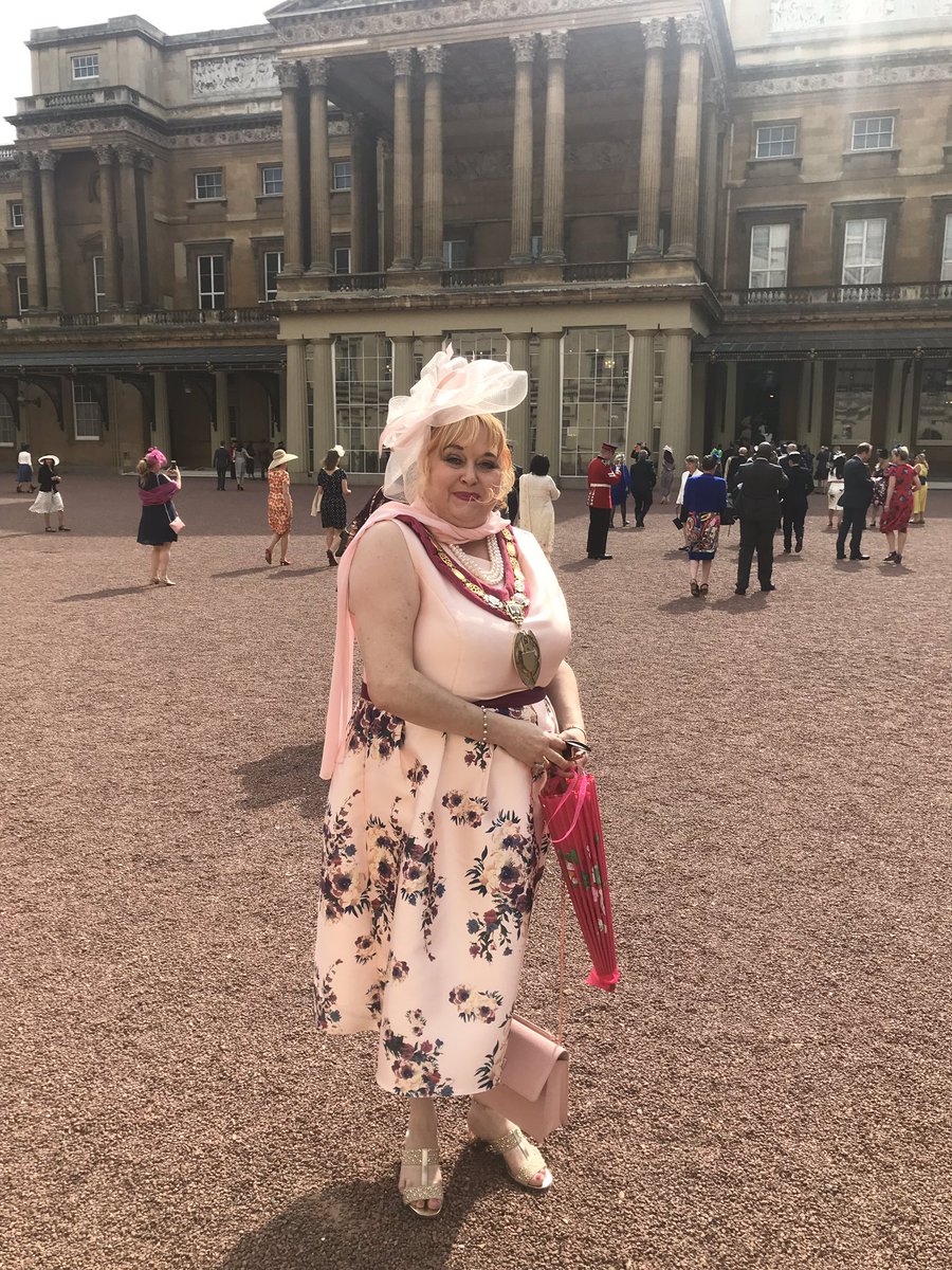 Thrilled to be invited to Buckingham Palace Garden party today