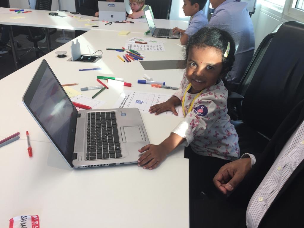 KidovationLife's tweet photo. Is anyone ever too young to start #coding? Let us know your thoughts!  @AccentureUK https://t.co/xlY1b5cl05
