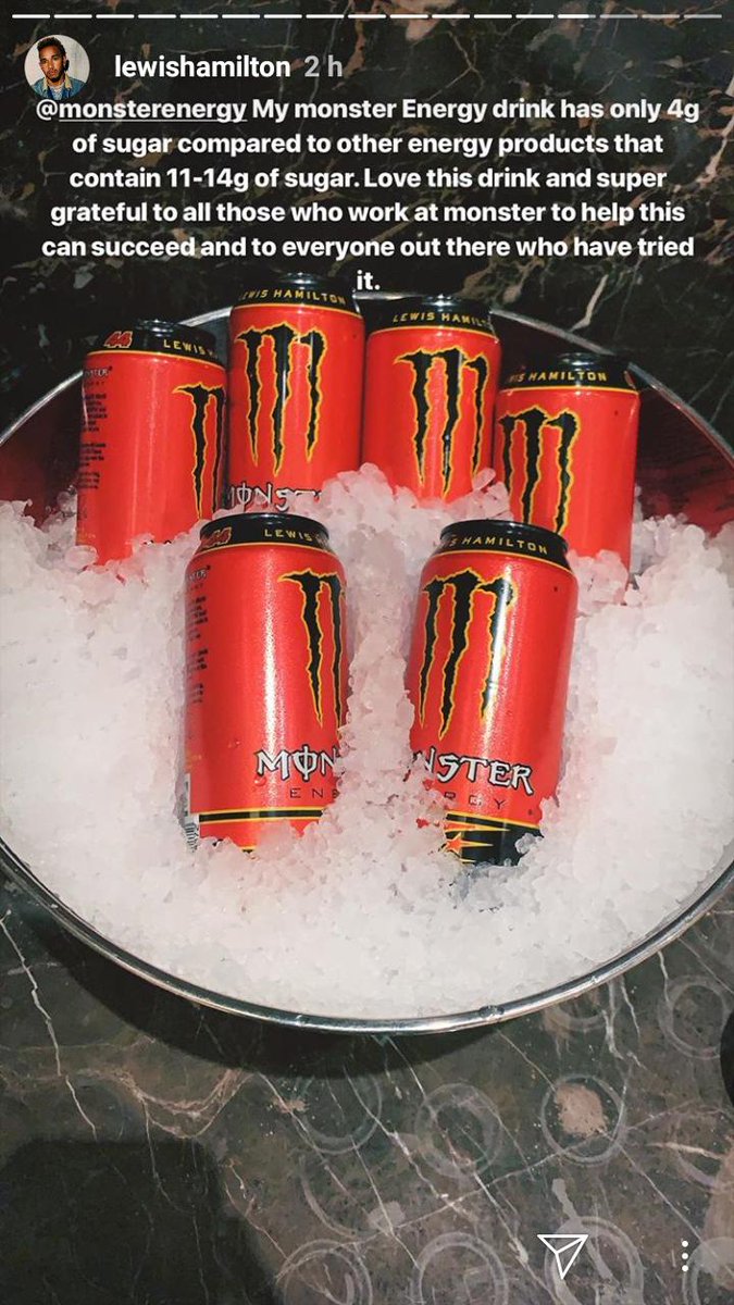LH44_Lisa's tweet photo. @LewisHamilton @MonsterEnergy #Yes #cH4Mp @LewisHamilton 👊😍👊 #TeamLH https://t.co/SSV9oTHDct