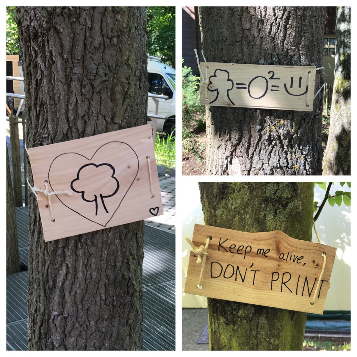 nikkistrecker's tweet image. Spotted all around campus! Fantastic initiative with excellent execution. I ❤️ the eco friendly material used and the strong messaging even my 5-year old could discuss.  Well done @ISB_MS students! Who is the creator? #ISBCelebrates #GlobalCitizen  #studentcreatED #TeachSDGs