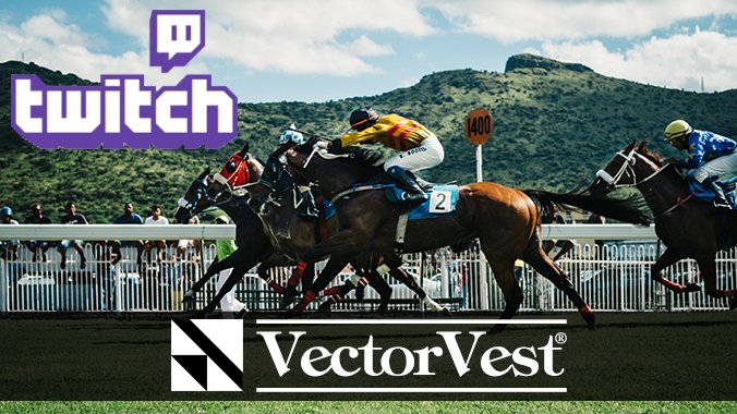 VectorVest's tweet photo. Have you heard of VectorVest's Jockey Club? Well here is your chance for a #FREE peek.
Riding Stock Market Rockets to Profits! - #Investing
#VVTradingNews #VectorVestTrader #VectorVestTwitch #Twitch 
https://t.co/jOHZatRkUN https://t.co/kWes2ocTWB