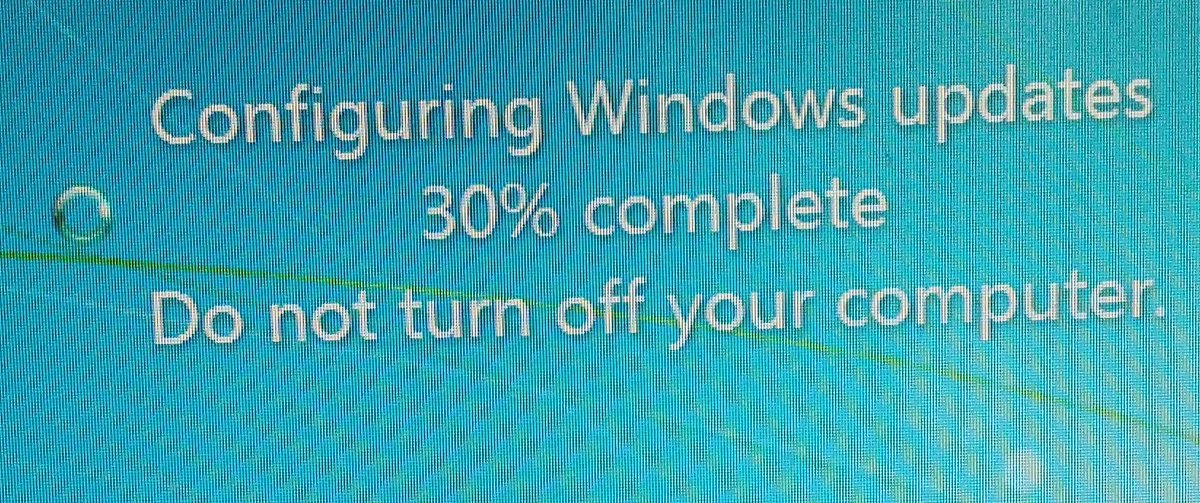 marc_moncrieff's tweet photo. "Dear patients,
I'm afraid I won't be able to give out any test results until the guys at #Microsoft have learnt how to count up to 100. They've been stuck at 30 for two hours now, so it could be while...
Yours sincerely,"
#ihatewindows https://t.co/gDsOaCBv0K