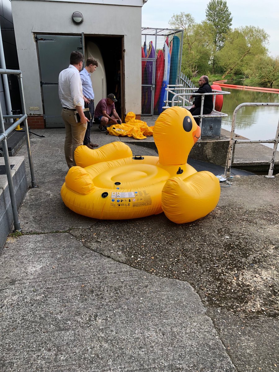 Trial river raft safety briefing entries still being taken Five Rivers Float Salisbury 27th May. Go quackery and join us