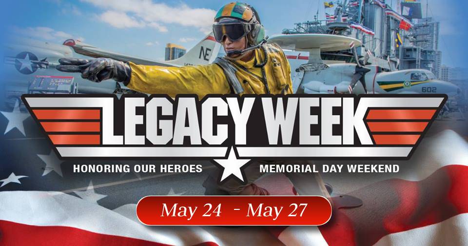 USS Midway Museum on Twitter "May 2427 Honor your heroes aboard the