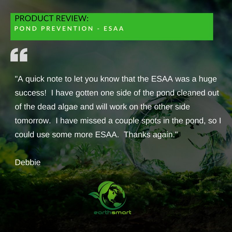 Earth__Smart's tweet photo. We received this review from Debbie, who tried our Pond Prevention - Algae Away.
We enjoy hearing from our clients after they purchase our products and have had a chance to try them.
Learn more about this product: https://t.co/K48cirQ2rq
#pondcleaner #pond #algaeaway https://t.co/KlhT8VJHL7