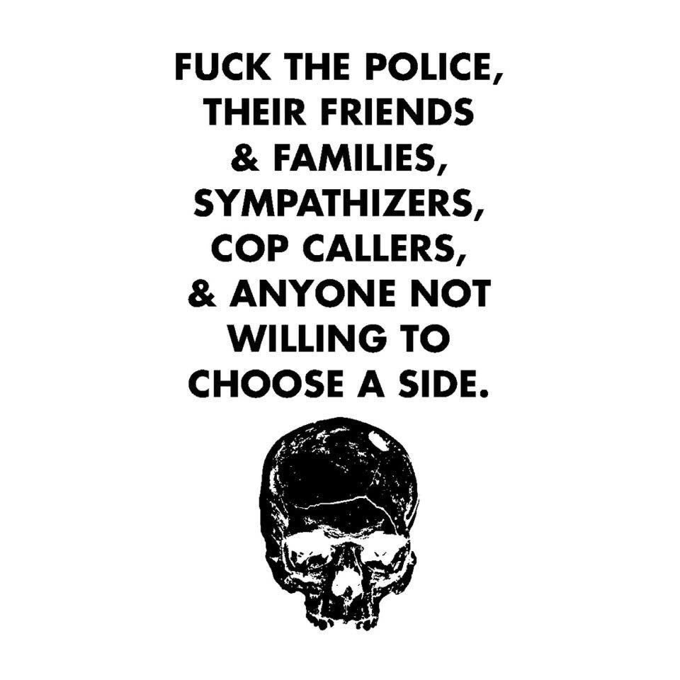 FreeJeremyNet's tweet photo. “Disgusted to hear that some are commemorating ‘#NationalPoliceWeek’, a whole week dedicated to the vicious paramilitary bootboys of the rich & powerful. How about the victims of police violence? Or those still languishing in jails & prisons?” - Jeremy Hammond #JeremyIn140 #ACAB https://t.co/PrJz8T6zf1