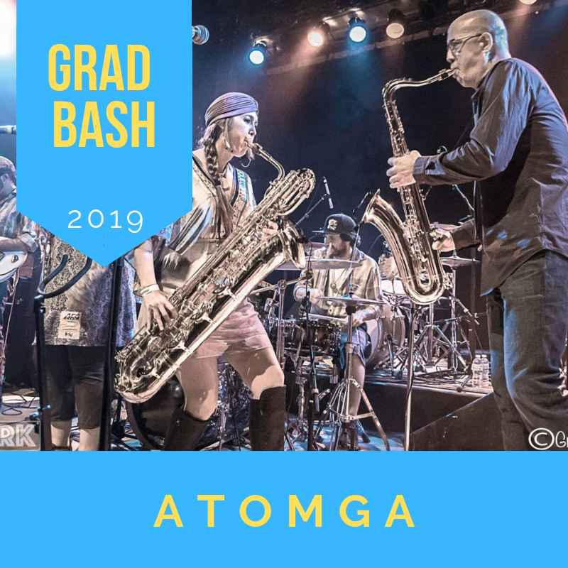 CUDenverLive's tweet photo. Check out our second Grad Bash headliner Atomga! They too are a brass band who will be jamming out this Friday! We're excited to see you graduates there!
#CUDenver #Atomga #DenverMusic #CUintheCity #GradBash2019 https://t.co/lf2vozlDFe