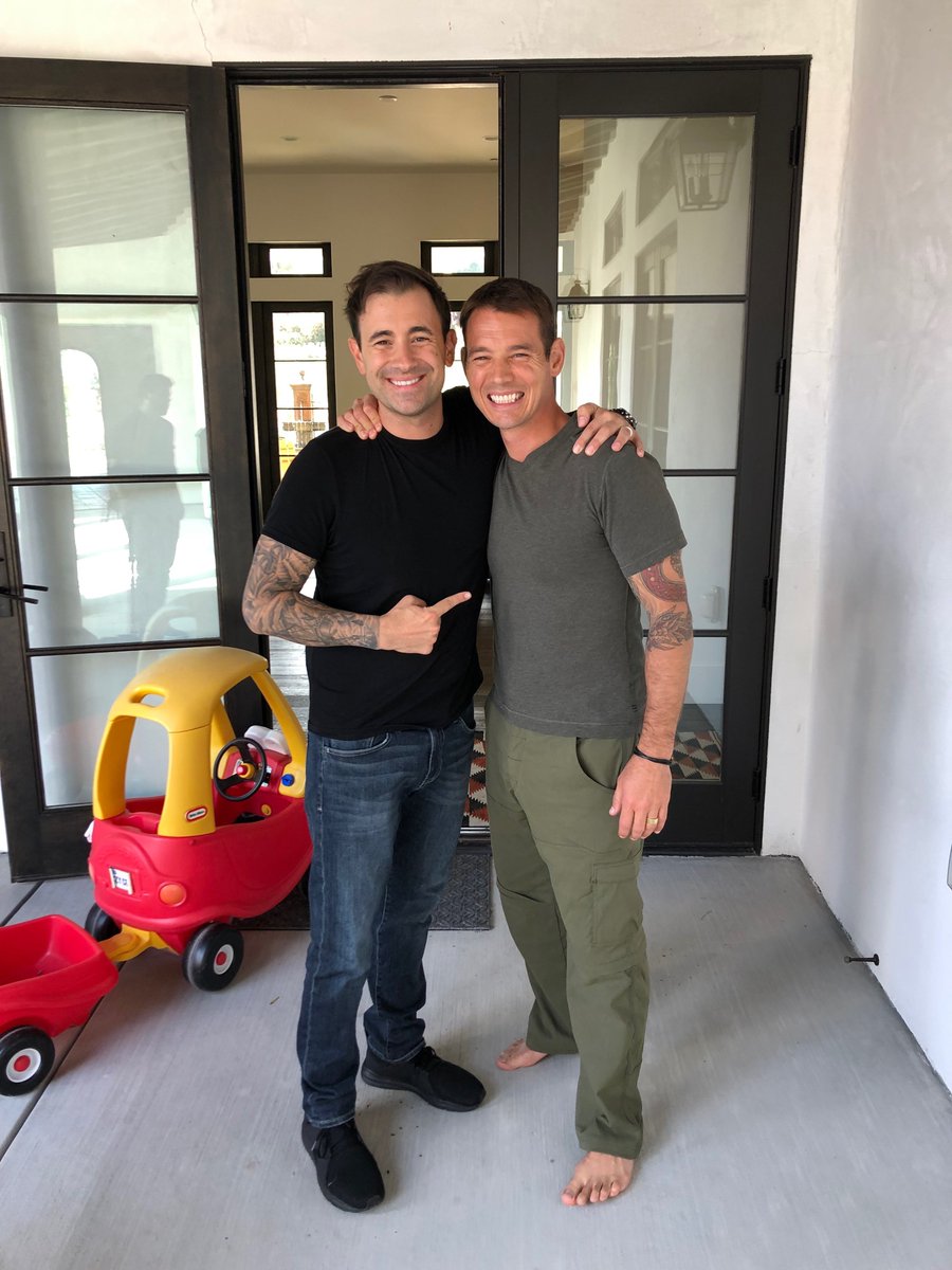 DKGlobalInc's tweet image. Our Senior Visual Consultant Alex Deaconson recently met with trial attorney and author of &quot;Trial by Human&quot; Nick Rowley. It was impossible to stop some light hearted shenanigans while they planned for a great @JusticeDotOrg event.

#TopAttorney #BestDad #VisualConsultant #BestPal