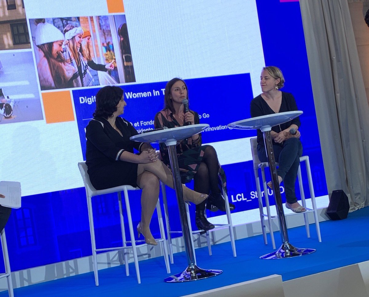 #LCLStartupDay | « Il faut réussir à tourner les obstacles en opportunités et continuer à véhiculer le message que tout est possible ! »🙅‍♀️
<a href="/LucieBasch/">Lucie Basch</a>, Présidente de @TooGoodToGo_Fr #womenintech #DigitalTalk #conférence