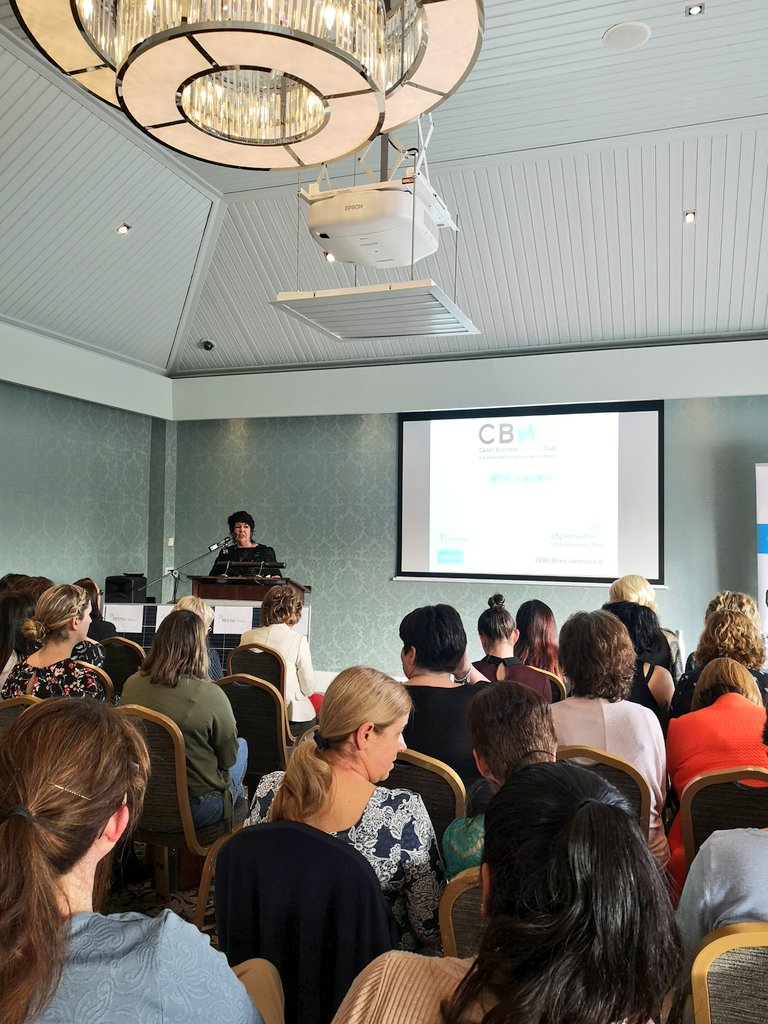 Ready to start @CavanBWC business network <a href="/HotelKilmore/">Hotel Kilmore</a>! Marcella Rudden, Head of Enterprise &amp; Margaret McKeon Boyle, CBWC coordinator, welcome local #businesswomen from #cavan. #makingithappen