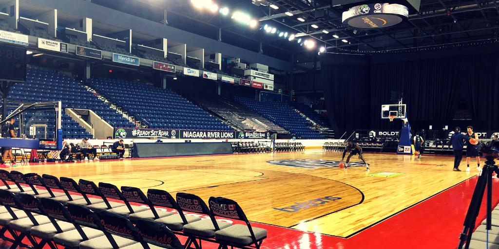 New court, new league, new <a href="/RiverLions/">Niagara River Lions</a>! Join us for the home opener tomorrow, May 16th at 7:00 pm. Tickets still available: bit.ly/MCeventList