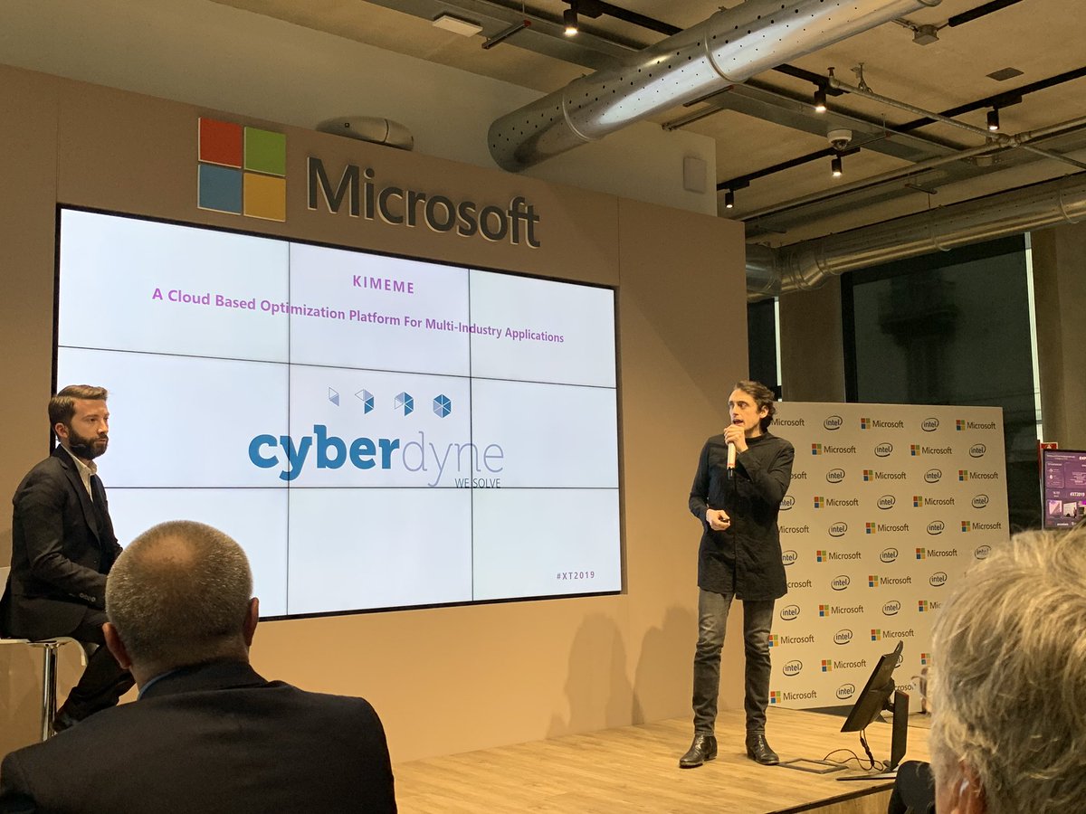How #cyberdyne and #kimene can solve business problems with #ErnestoMininno <a href="/GELLIFYgroup/">GELLIFY</a> #MicrosoftHouse #XT2019 #AIStartups