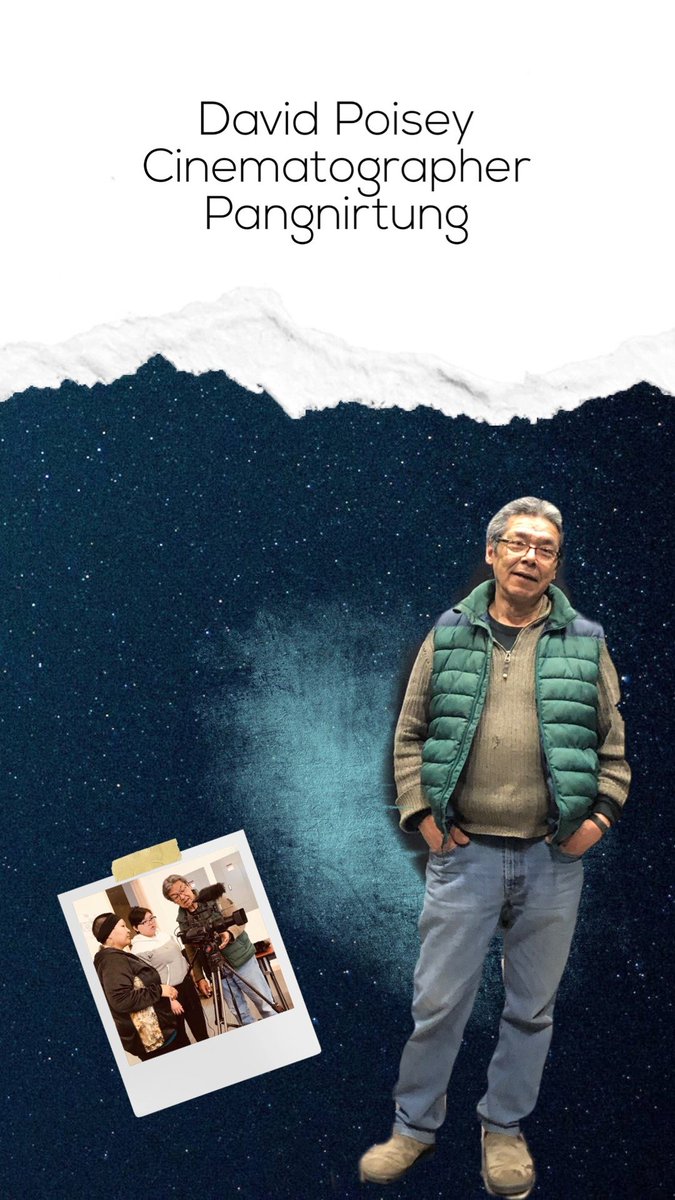 Meet the Trainer: DAVID POISEY
David is a legend when it comes to the history of film and television in Nunavut. He has won numerous awards and is a role model and mentor of Inuit within the film industry. He is a cinematographer by trade, but also works as a printmaker.