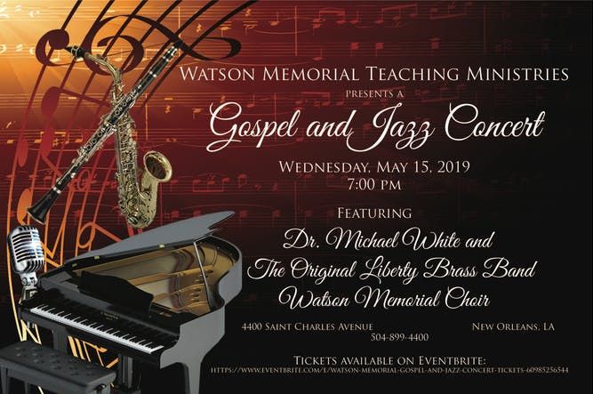 MorrisBartLLC's tweet photo. Our friends at @WatsonMemorial are having their Gospel and Jazz concert tonight at 7 p.m. 

For ticket information, click https://t.co/F5cfWlMA30. We hope to see you there! https://t.co/spwGoPbvxM