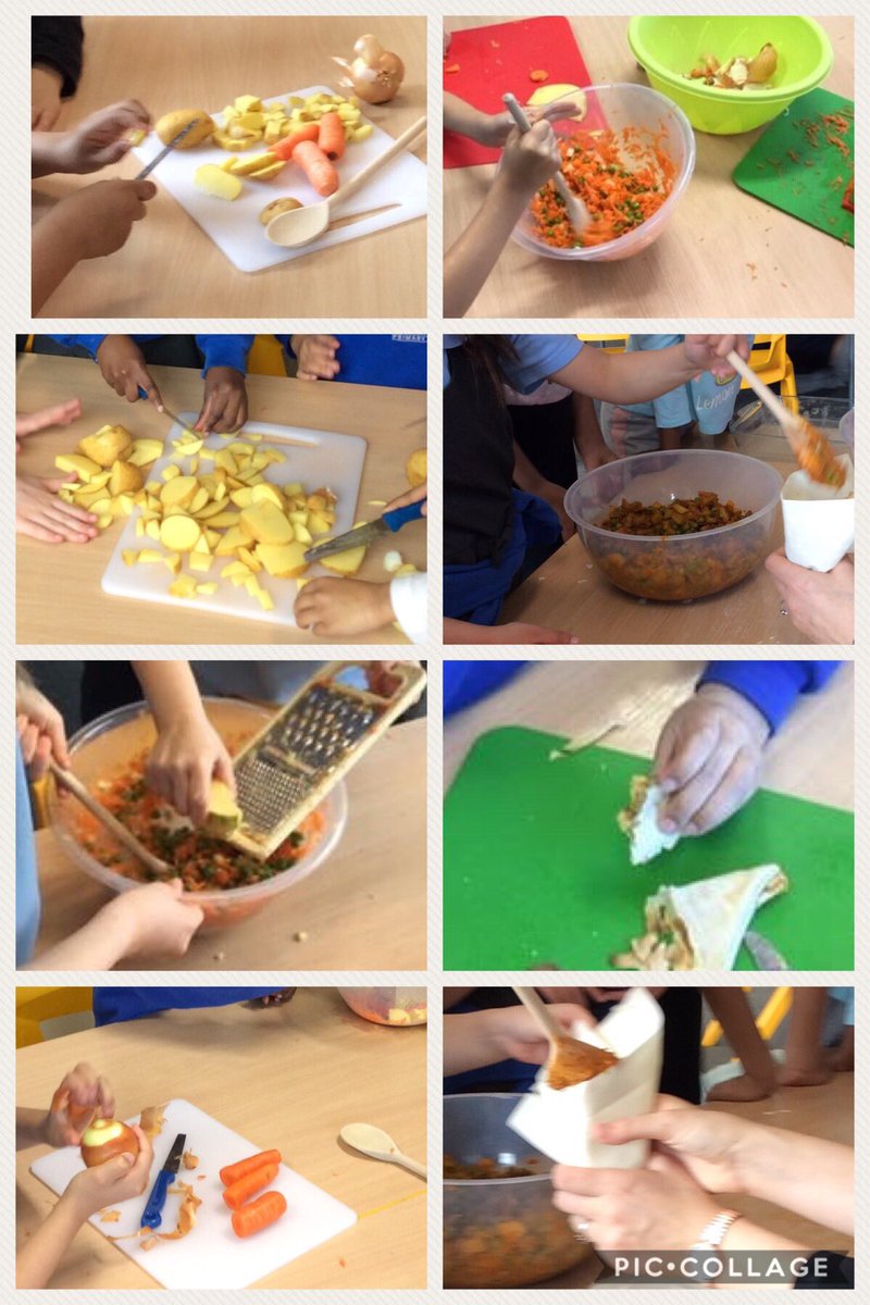 MrsWilson_DT's tweet photo. Our Y3 chefs have been cooking up a delight making Samosas! Great to see their culinary skills being put to the test! Take a look... #healthyandvarieddiet #beecroftdt https://t.co/JI8oOhUraq