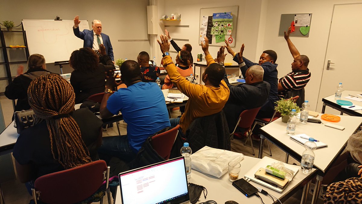 mitchmann's tweet photo. Bishop Don Hanscom: "Who wants to receive the Holy Ghost?".... #AMTC2019 #Munich https://t.co/dvc9JzoEgA