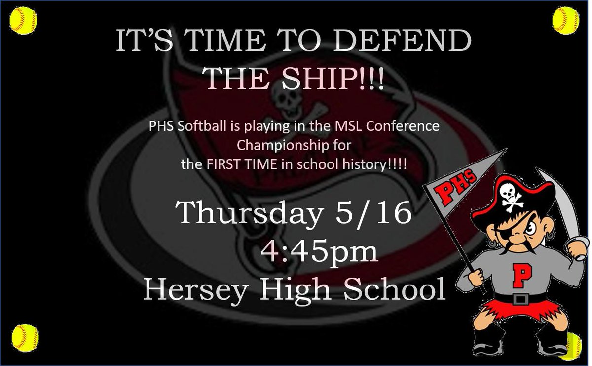 PHSPirateBoost's tweet image. #DefendTheShip #onePHS #PiratePride #PHSSoftball