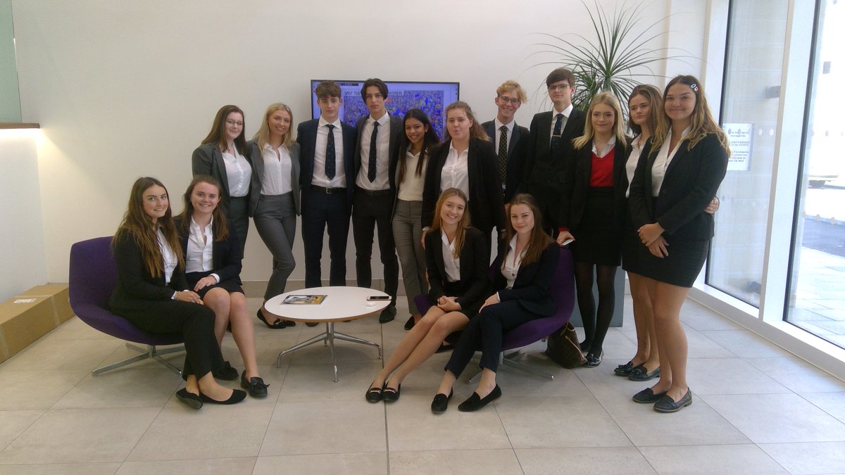Wonderful day <a href="/Burberry/">Burberry</a> learning about the amazing jobs one can do in business services.  Thanks to Georgina and her inspiring team for a really great introduction to the global fashion business and future ideas for students of languages, business, textiles, economics, maths etc