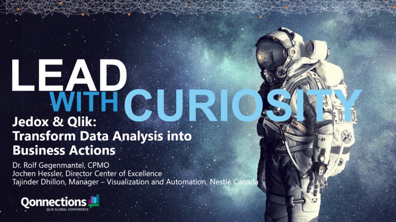 Learn how Nestlé Canada uses <a href="/Jedox/">Jedox</a> to transform data analysis into business actions-Join our Breakout Session at <a href="/qlik/">Qlik</a> #Qonnections2019 today to see how the seamless integration of analytics and performance management unleashes new planning efficiencies: 
lnkd.in/dv6j3YZ