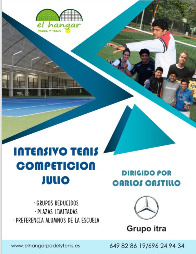 Plazas disponibles @grupoitra  @tenistasdemadrid @tenisfemenino  #intensivotenis #teniscompeticion