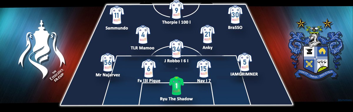 VFL_BuryFC's tweet photo. Its cup day!
Here is the lineup for our first round of the @TheVFL_ FA Cup https://t.co/khGXWEvGZ7