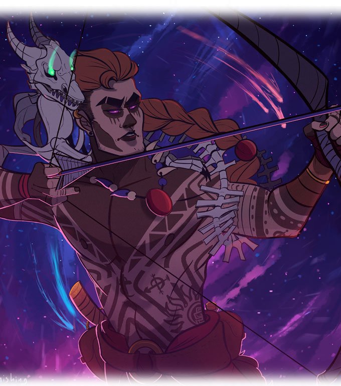 angryhamsterrpg's tweet photo. A special sneak peak at the amazing work by Nico Sanchez for Afterlife: Wandering Souls. A Wanderer and his otherworldly traveling companion. Check out our KS campaign here: https://t.co/KePmJO4JUc https://t.co/7ckstUTC51