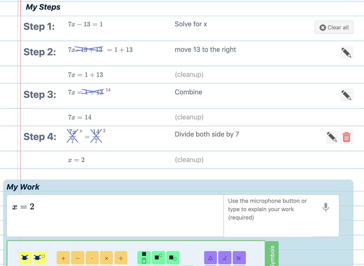 Bookshare's tweet image. Beta Test Invite: #Mathshare is an inclusive math tool built by Bookshare’s parent nonprofit, @Benetech. Students can show and explain their work and educators can see the steps they take to solve math problems. We are inviting educators to sign up first: ow.ly/R8Aa50udBHR