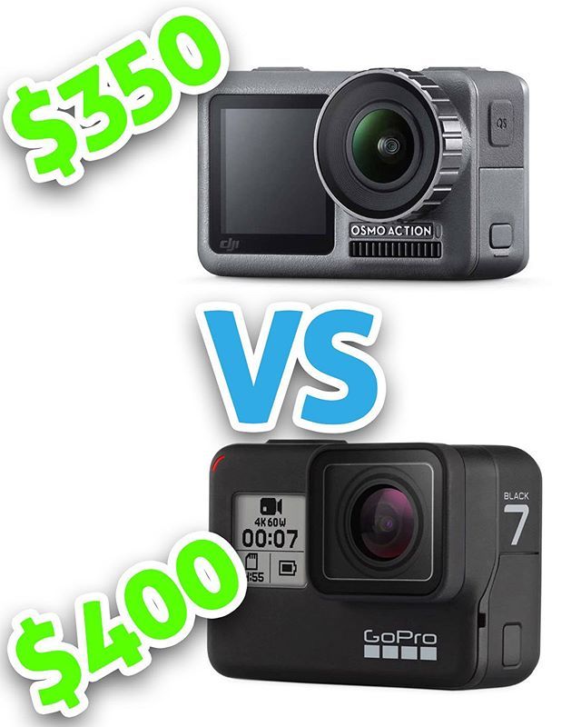 schmanke's tweet image. Which do you like better?!
.
The new #DJI #OsmoAction just released, and the price of $349 is dang competitive. Which do you think is the better deal?
.
Comparisons coming soon... #authentech #osmo @djiglobal #djiosmoaction #gopro #gopro7 #goprohero7black bit.ly/2W2SgCC