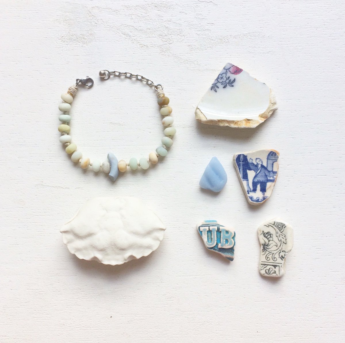 BSPahoy's tweet photo. @HandmadeHour summer is on its way, yes?! ☺️✨🌴🐚🕺 https://t.co/vv3cTvbt14 #handmadehour #brighton #seaglass https://t.co/g6jDxGy2KU