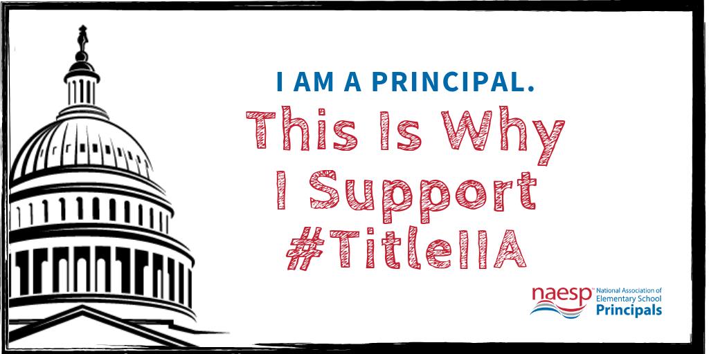 When principals learn, students succeed. #TitleII provides educators with job-embedded, targeted, and ongoing professional development to improve teaching and learning. #WhyTitleIIMatters #TitleIIFacts