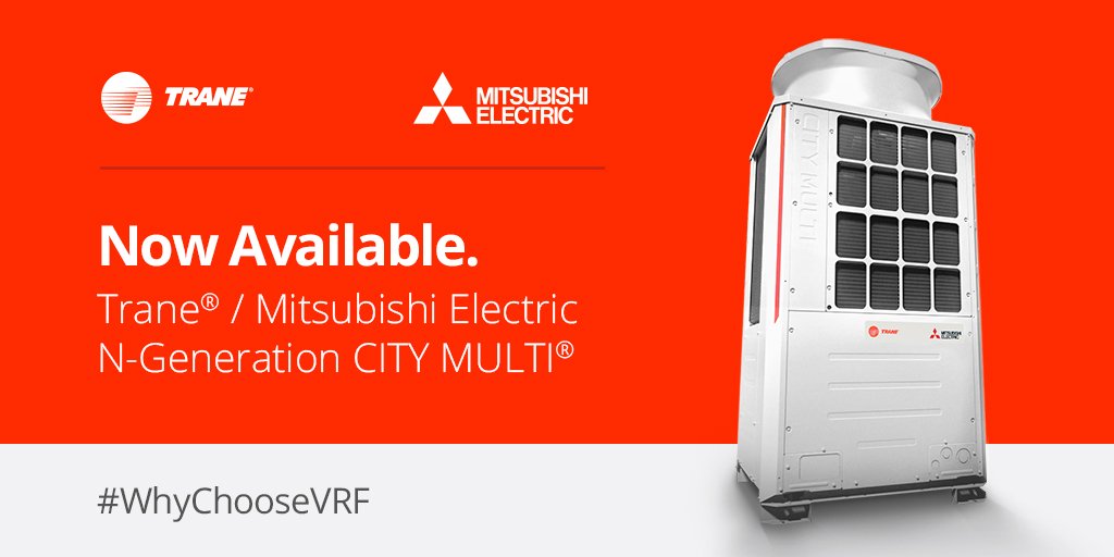 Trane Commercial Hvac On Twitter The New Trane Mitsubishi Electric Ductless And Vrf Solutions Portfolio Is Here See What It S All About Https T Co Yyijpu9cfz Https T Co Pqn0ktkmdx