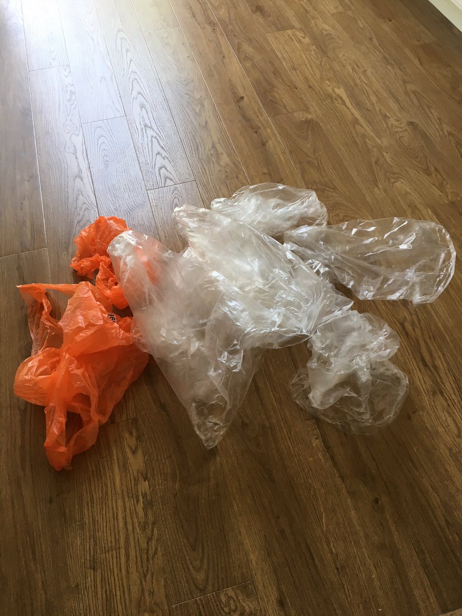 I’m always pleased with my <a href="/sainsburys/">Sainsbury's</a> delivery. The drivers are prompt and friendly. But today I booked a green delivery slot, delivered without bags, and when I unpacked my shopping, I was left with this pile of plastic... not so ‘green’ after all!