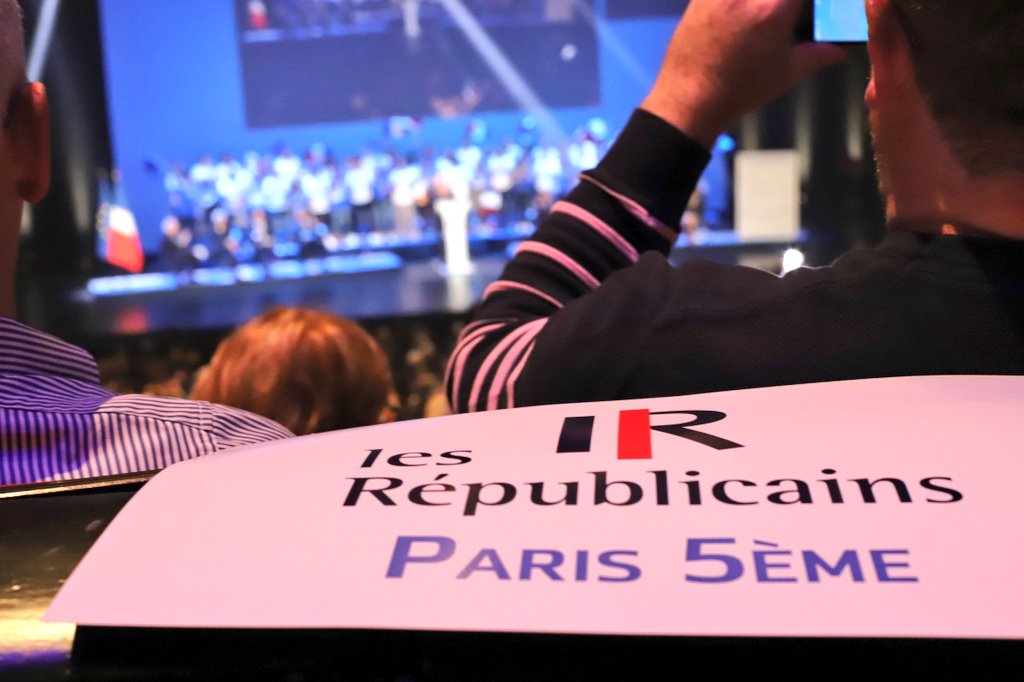 Les #Républicains du #5ème présents ce soir pour soutenir la liste de @fxbellamy, @evren et @Fpechenard ! #LRParis 💪 Je vote @LReurope2019 🇪🇺 Cc @FloBerthout_05