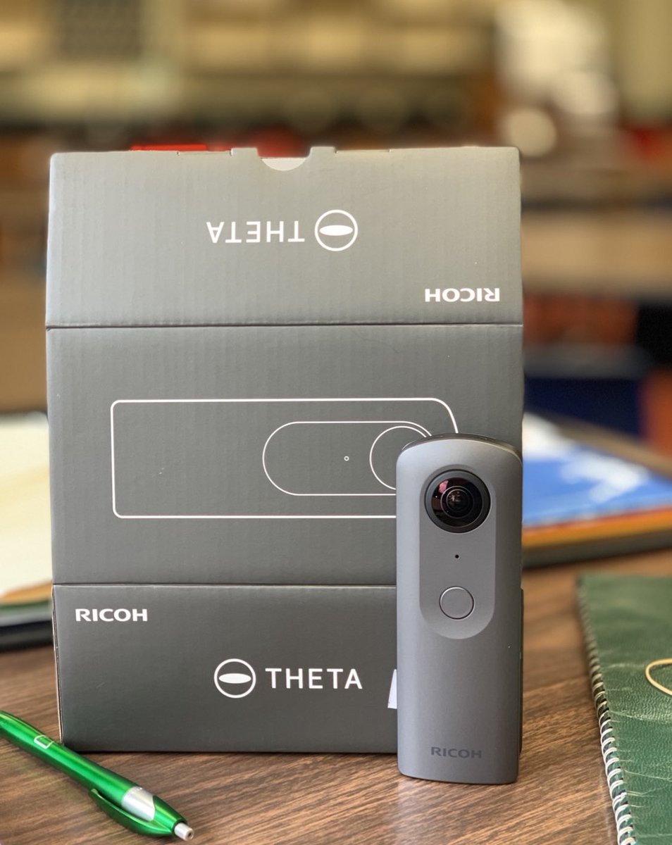 Thank you <a href="/MrWilliamsbr/">Brad Williams</a> <a href="/SycamoreSTEAM/">STEAM Aviation Staton</a> for this 360 camera to take on Expedition <a href="/NatGeoEducation/">Nat Geo Education</a> <a href="/LindbladExp/">Lindblad Expeditions</a> to the Galapagos! Looking forward to creating VR experiences for our students!❤️