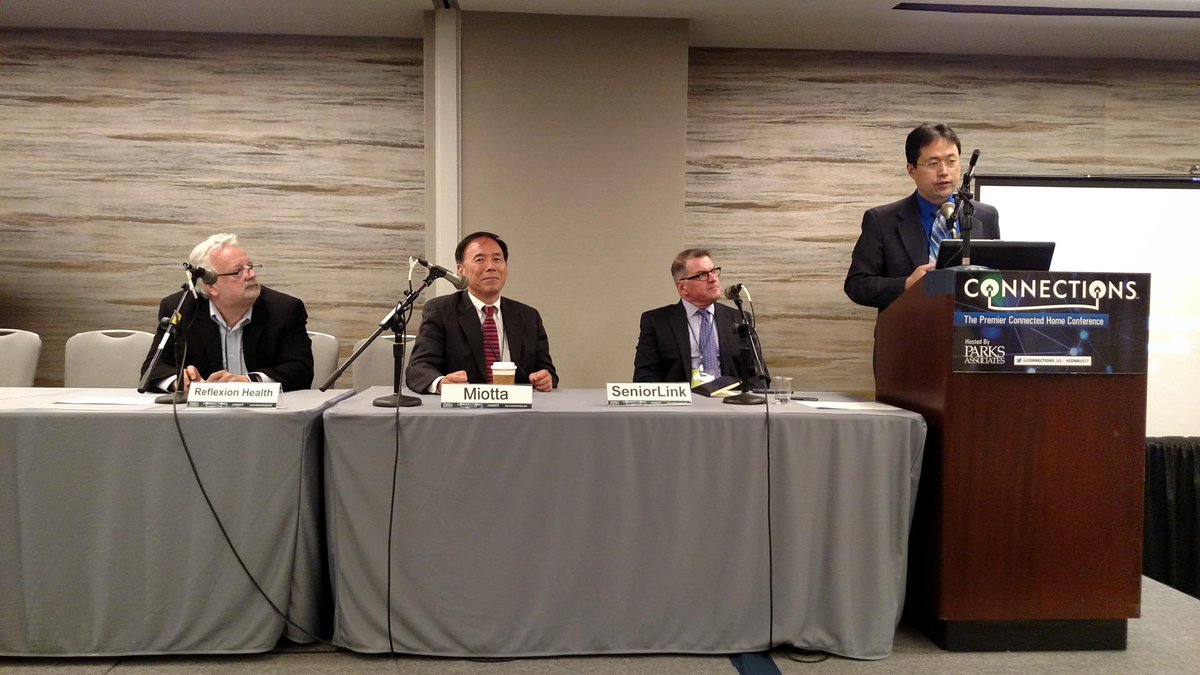 MiottaOfficial's tweet photo. @JosephYLiu, CEO of Miotta, will be part of an Industry Roundtable panel at Parks Associates CONNECTIONS: The Premier Connected Home Conference. “Future Tech Driving New Innovations”, to be held May 21 at 1:15 p.m. will spur some lively discussion. See you there! #CONNUS19 https://t.co/4Wp06bzyMC