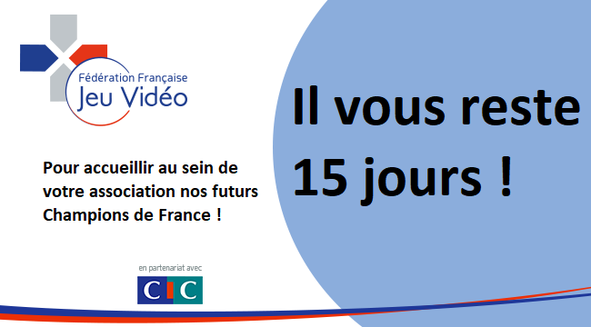 ffjv_officiel's tweet photo. N'oubliez pas ! 
Appel d'offres en cours : https://t.co/ruoULfCgbw
Qui accueillera nos 2 Champions de France 2018/2019 ? https://t.co/bOHw4dYkCH