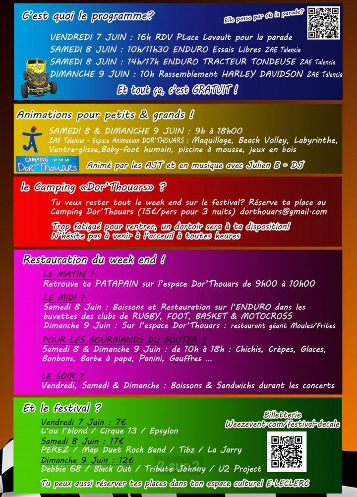 🚨 DECOUVRE ICI L'ORGANISATION DE TON WEEK-END🚨

#tracteur #weekend #dejanté