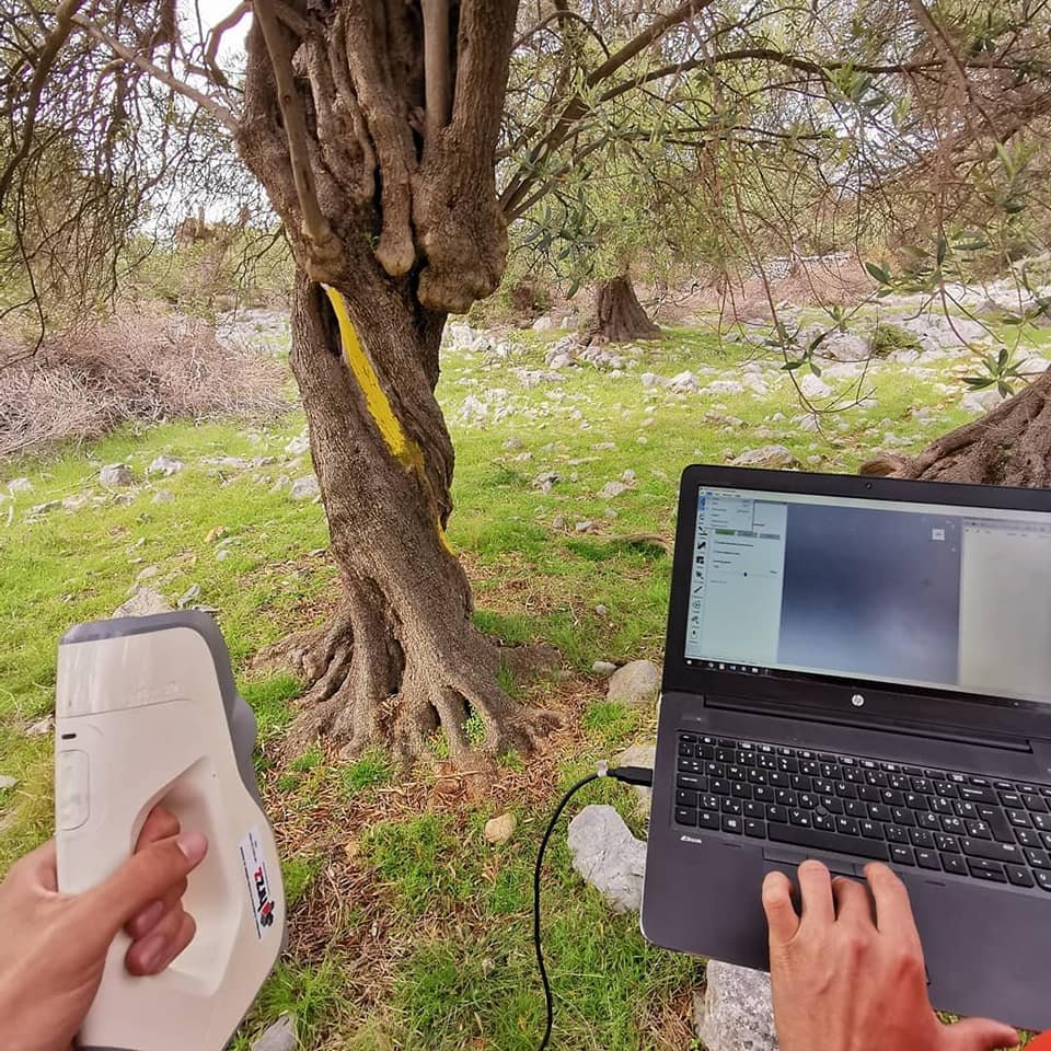 GalProjekt's tweet photo. It was very hard-working last weekend at Olive Gardens of Lun where we use our #geospatial technologies in #olive #landscape modelling. 🌿💻📡

#olives #DJI #Geospatial #agronomy #3Dmodeling https://t.co/sRcAmbDEPV