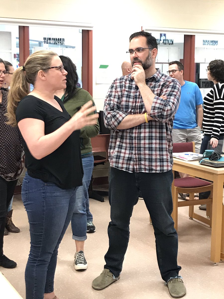 Kids might have stayed home today but staff were here working hard talking and learning about wellbeing... all agree that well being is an important part of what we do.