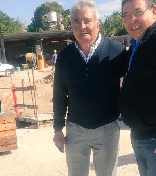 RubenLedesmaOK's tweet photo. Junto al directorio de Osecac recorrimos la obra de la Clínica  Sagrado Corazón II en La Matanza que está en marcha y que favorecerá a miles de beneficiarios de la zona oeste. https://t.co/DiV4aKZcFx